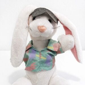 Vintage 1980s Applause Bunny Rabbit Plush – 11 Inches